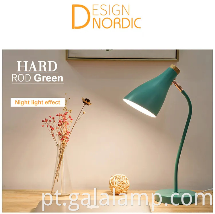 Lâmpada de mesa de proteção para os olhos LED para estudantes e profissionais